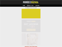 Tablet Screenshot of pervsonpatrol.com